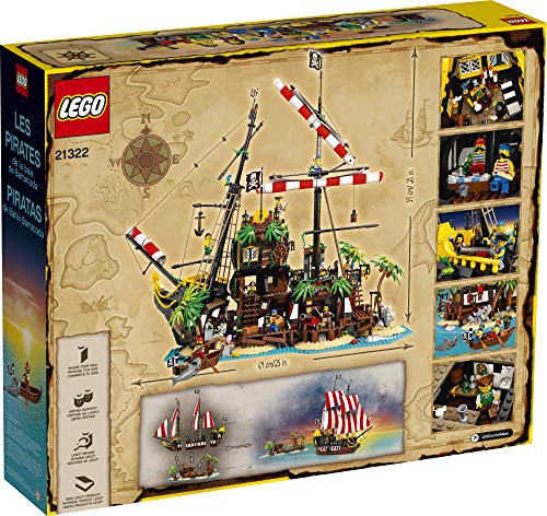 LEGO Ideas Piratas de Barracuda Bay 21322