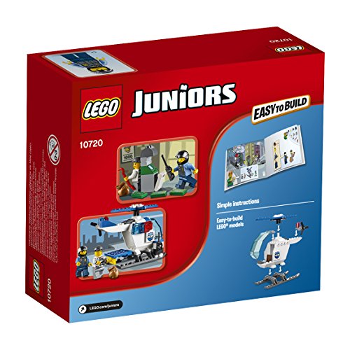 LEGO Juniors - Persecución en el helicóptero de policía, Multicolor (10720)