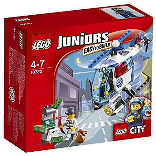 LEGO Juniors - Persecución en el helicóptero de policía, Multicolor (10720)