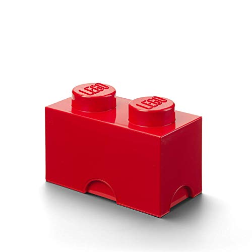 Lego L4002R - Bloque de lego 2, color rojo