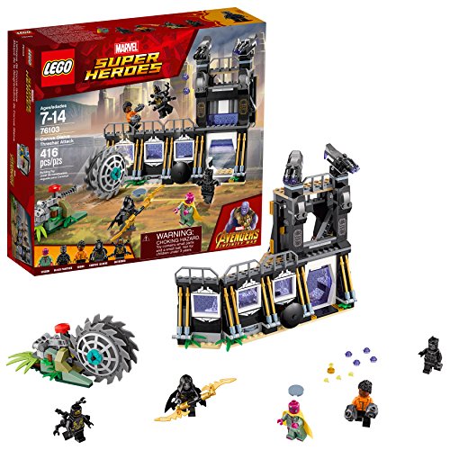 LEGO Marvel Super Heroes Avengers: Infinity War Corvus Glaive Thresher Attack 76103 Building Kit (416 Piece)