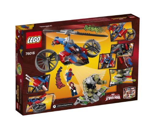 LEGO Marvel Super Heroes Spider-Helicopter Rescue 299pieza(s) juego de construcción - juegos de construcción (Multicolor, 7 año(s), 299 pieza(s), 14 año(s))