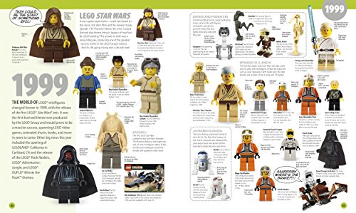 LEGO® Minifigure Year by Year A Visual History: With 3 Minifigures