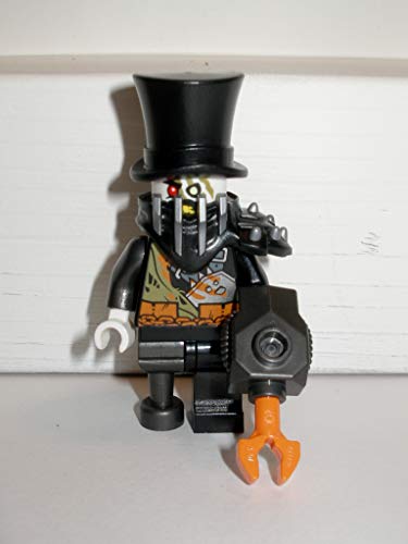 Lego Ninjago - Juego de 6 figuras de cazador de dragón de hierro barón samurai X Heavy Metal Jet Jack Nitro cazador sin patas con armas accesorios y equipo