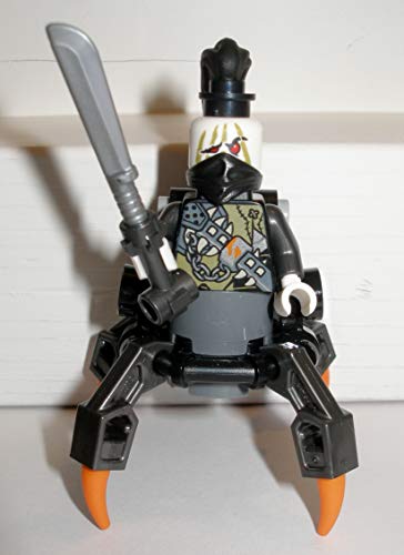 Lego Ninjago - Juego de 6 figuras de cazador de dragón de hierro barón samurai X Heavy Metal Jet Jack Nitro cazador sin patas con armas accesorios y equipo