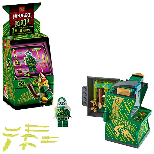 LEGO NINJAGO Lloyd Avatar - Arcade Pod 71716 Mini Arcade Machine Building Kit, New 2020 (48 Pieces)