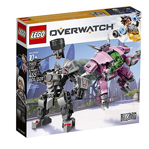 LEGO Overwatch D.Va & Reinhardt 75973 Building Kit (455 Piece)