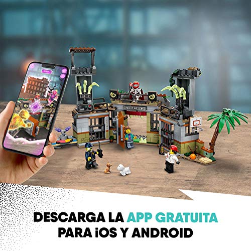 LEGO- Prisión Abandonada de Newbury Hidden Side Aplicación AR, Set de Juego de Realidad Aumentada Multijugador Interactivo para iPhone/Android, Multicolor (70435)