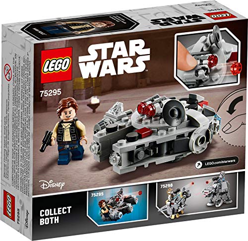 Lego Set – Lego Star Wars Millennium Falcon Microfighter 75295 + Lego Star Wars: juego de rompecabezas para rebeldes valientes (cubierta blanda)