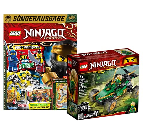 Lego Set Ninjago Lloyds 71700 + libro Lego Ninjago nº 12 (cómics, rompecabezas, cartón), incluye dos minifiguras