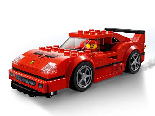 Lego Speed Champions Set – Modelo de coche Ferrari F40 Competizione 75890 + McLaren Elva 30343 (bolsa de plástico)