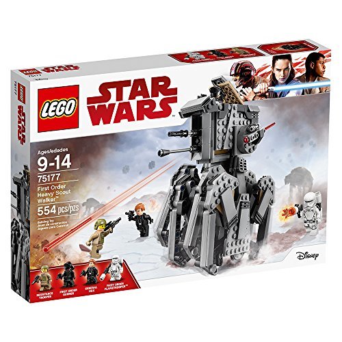 LEGO Star Wars 554-Piece First Order Heavy Scout Walker Construction Set