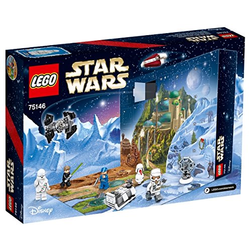 LEGO Star Wars Calendario de Adviento - juegos de construcción (Multicolor, 6 año(s), 282 pieza(s), Niño, 14 año(s), 8 pieza(s))