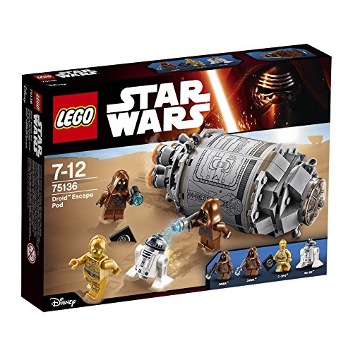 LEGO STAR WARS - Cápsula de Escape Droid, Multicolor (75136)