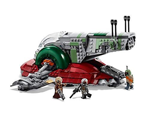 LEGO - Star Wars Esclavo I Edición 20 Aniversario, Juguete de Construcción de Nave Espacial de Boba Fett de la Guerra de las Galaxias, Incluye Minifigura de la Princesa Leia (75243)