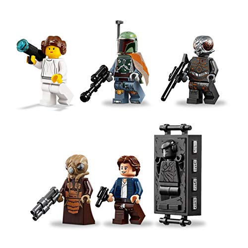 LEGO - Star Wars Esclavo I Edición 20 Aniversario, Juguete de Construcción de Nave Espacial de Boba Fett de la Guerra de las Galaxias, Incluye Minifigura de la Princesa Leia (75243)