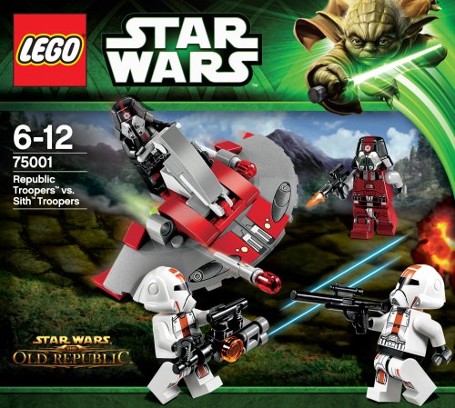 LEGO STAR WARS - Republic Troopers vs. Soldados Sith (75001)