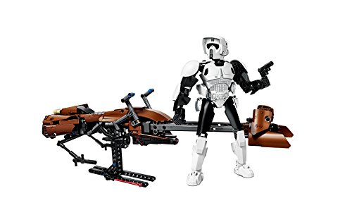 LEGO Star Wars - Scout Trooper y Speeder Bike (75532) Juego de construcción