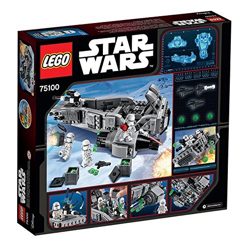 LEGO Star Wars - Snowspeeder, multicolor (75100) , Modelos/colores Surtidos, 1 Unidad