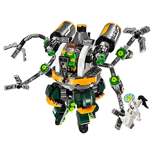 LEGO Super Heroes 76059 Spider-Man: Doc Ock's Tentacle Trap Building Kit (446 Piece) by LEGO