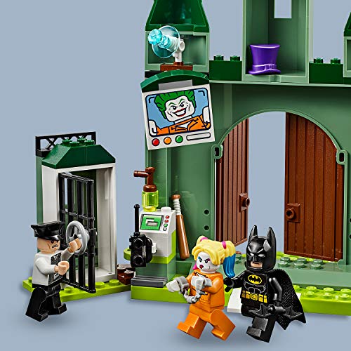 LEGO Super Heroes - Batman y la Huida del Joker Juguete de construcción de Aventuras de Superhéroes, incluye la Prisión de Arkham y Minifigura de Harley Quinn, Novedad 2019 (76138)