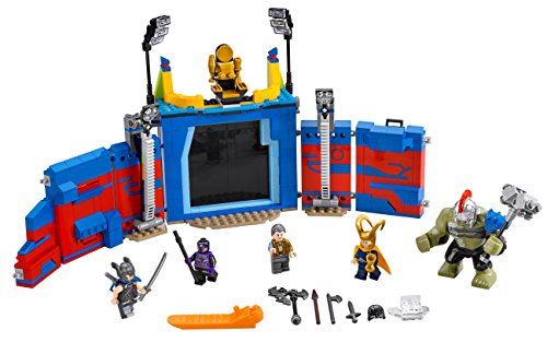 LEGO Super Heroes - Lucha por la Libertad en la Arena con Hulk y Thor, 1 Unida, Modelos / Colores Surtidos (76088)