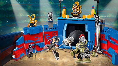 LEGO Super Heroes - Lucha por la Libertad en la Arena con Hulk y Thor, 1 Unida, Modelos / Colores Surtidos (76088)