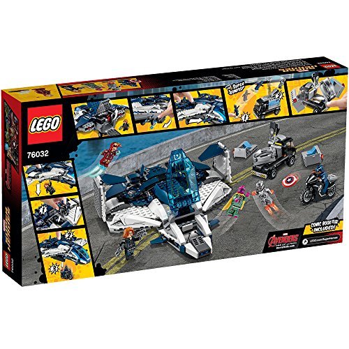 LEGO Super héroes Vengadores Chorro de Quinn de la Ciudad 76032 persecución