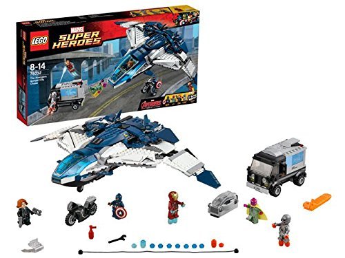 LEGO Super héroes Vengadores Chorro de Quinn de la Ciudad 76032 persecución