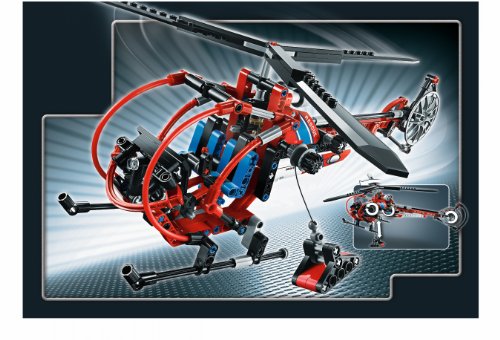 LEGO Technic 8068 - Helicóptero de Rescate