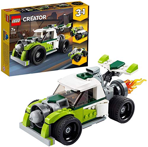 Legoo Lego Creator 31103 - Kit de construcción de camión de cohetes y quad 3 en 1 + 30575 bolsa de plástico, a partir de 7 años