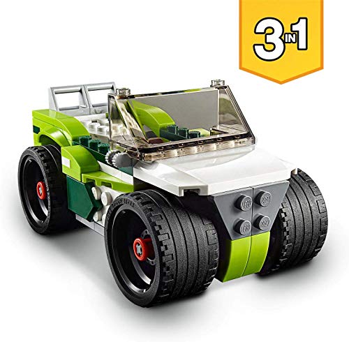 Legoo Lego Creator 31103 - Kit de construcción de camión de cohetes y quad 3 en 1 + 30575 bolsa de plástico, a partir de 7 años