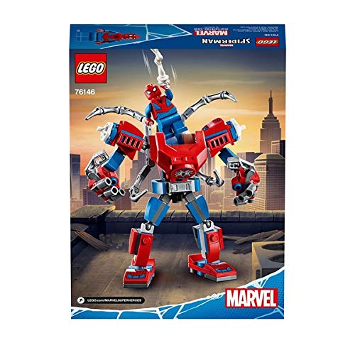 Legoo Lego Marvel 76146 Spider-Man Mech + Avengers 76140 Iron Man Mech, a partir de 6 años