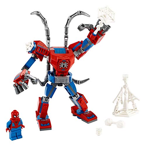 Legoo Lego Marvel 76146 Spider-Man Mech + Avengers 76140 Iron Man Mech, a partir de 6 años