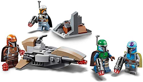 Legoo Lego Star Wars 75267 - Juego de batalla de mandaloriano y diversión para trompetas de asalto (a partir de 6 años)