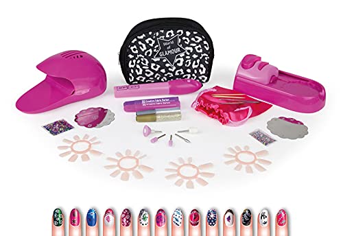 Lena-Super Mani Pedi Nail, 4 en 1 Estudio, Juego Completo para embellecer, salón de uñas para niñas a Partir de 8 años, Color Cuidado (SiMM Spielwaren GmbH 9725659)