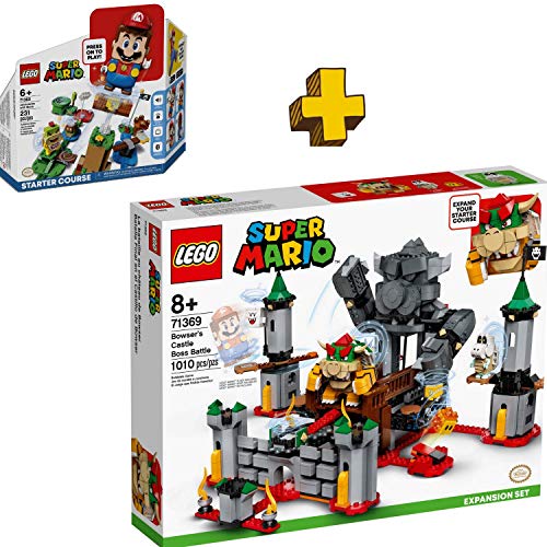 LIBROLANDIA Lego Super Mario Pack (71369 Castillo de Bowser)