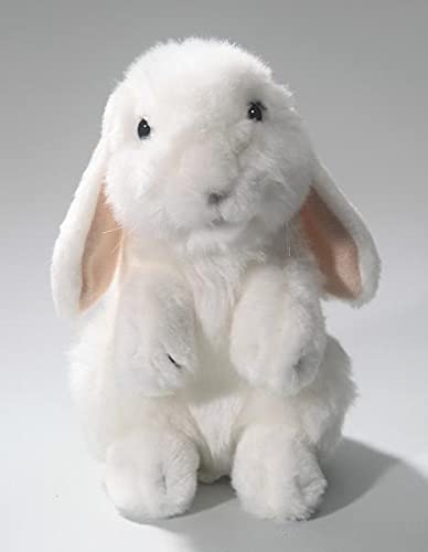 Liebre, Conejo de pie Color Blanco, Nieve Conejo de Peluche (18cm de Carl Dick) 2566004