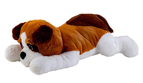 Lifestyle & More Perro de Peluche Gigante Oso de Peluche XXL 80 cm de Largo Peluche Aterciopelado Suave - to Love