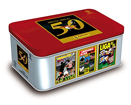 Liga Este 2021/2022-Tin Box, Multicolor (Panini España, S.A 75)