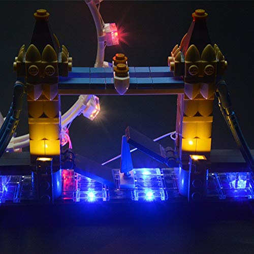 LIGHTAILING Conjunto de Luces (Architecture Londres) Modelo de Construcción de Bloques - Kit de luz LED Compatible con Lego 21034 (NO Incluido en el Modelo)