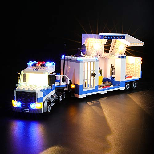 LIGHTAILING Conjunto de Luces (City Centro de Control Móvil) Modelo de Construcción de Bloques - Kit de luz LED Compatible con Lego 60139 (NO Incluido en el Modelo)