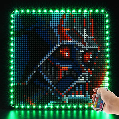 LIGHTAILING Conjunto de Luces con un Control Remoto (Art Star Wars Los Sith) Modelo de Construcción de Bloques - Kit de luz LED Compatible con Lego 31200(NO Incluido en el Modelo)