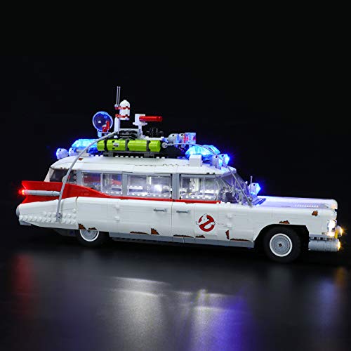 LIGHTAILING Conjunto de Luces (Creator ECTO-1 de los Cazafantasmas) Modelo de Construcción de Bloques - Kit de luz LED Compatible con Lego 10274(NO Incluido en el Modelo)