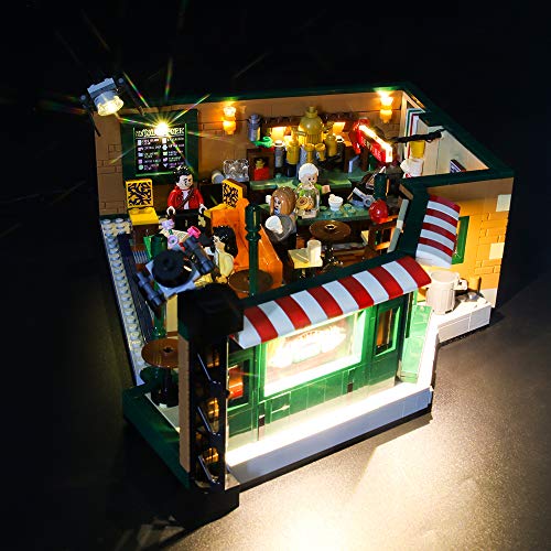 LIGHTAILING Conjunto de Luces (Ideas Friends Central Perk) Modelo de Construcción de Bloques - Kit de luz LED Compatible con Lego 21319 (NO Incluido en el Modelo)