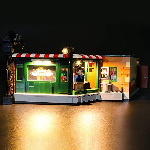 LIGHTAILING Conjunto de Luces (Ideas Friends Central Perk) Modelo de Construcción de Bloques - Kit de luz LED Compatible con Lego 21319 (NO Incluido en el Modelo)