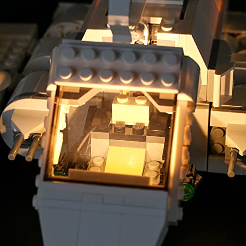 LIGHTAILING Conjunto de Luces ( Star Wars™ Lanzadera Imperial ) Modelo de Construcción de Bloques - Kit de luz LED Compatible con Lego 75302 (NO Incluido en el Modelo)