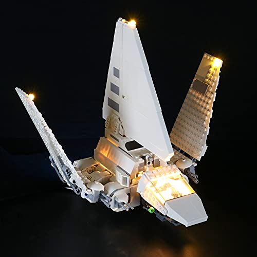 LIGHTAILING Conjunto de Luces ( Star Wars™ Lanzadera Imperial ) Modelo de Construcción de Bloques - Kit de luz LED Compatible con Lego 75302 (NO Incluido en el Modelo)