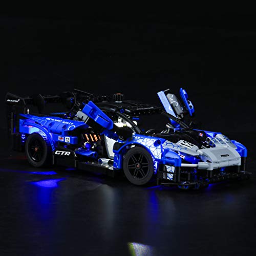 LIGHTAILING Conjunto de Luces (Technic McLaren Senna GTR) Modelo de Construcción de Bloques - Kit de luz LED Compatible con Lego 42123(NO Incluido en el Modelo)