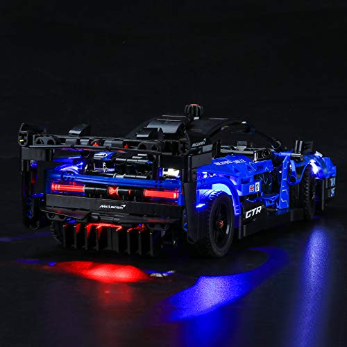 LIGHTAILING Conjunto de Luces (Technic McLaren Senna GTR) Modelo de Construcción de Bloques - Kit de luz LED Compatible con Lego 42123(NO Incluido en el Modelo)